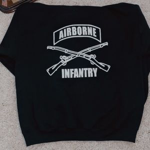 Airborne Black Sweatshirt